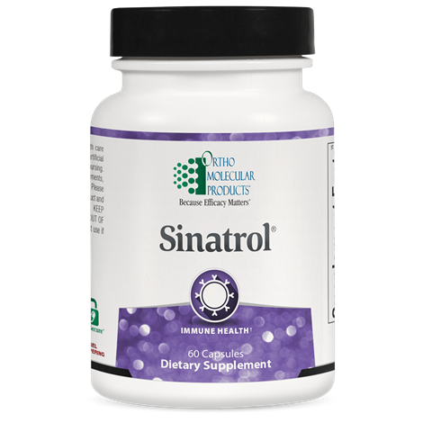 Ortho Molecular Products- Sinatrol (60 capsules)