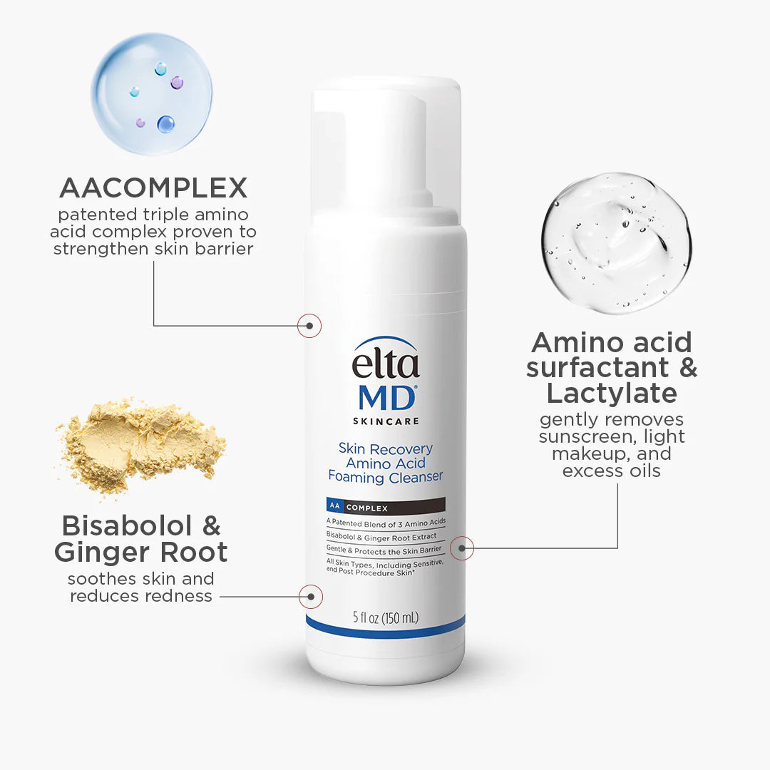 EltaMD- Skin Recovery Amino Acid Foaming Cleanser