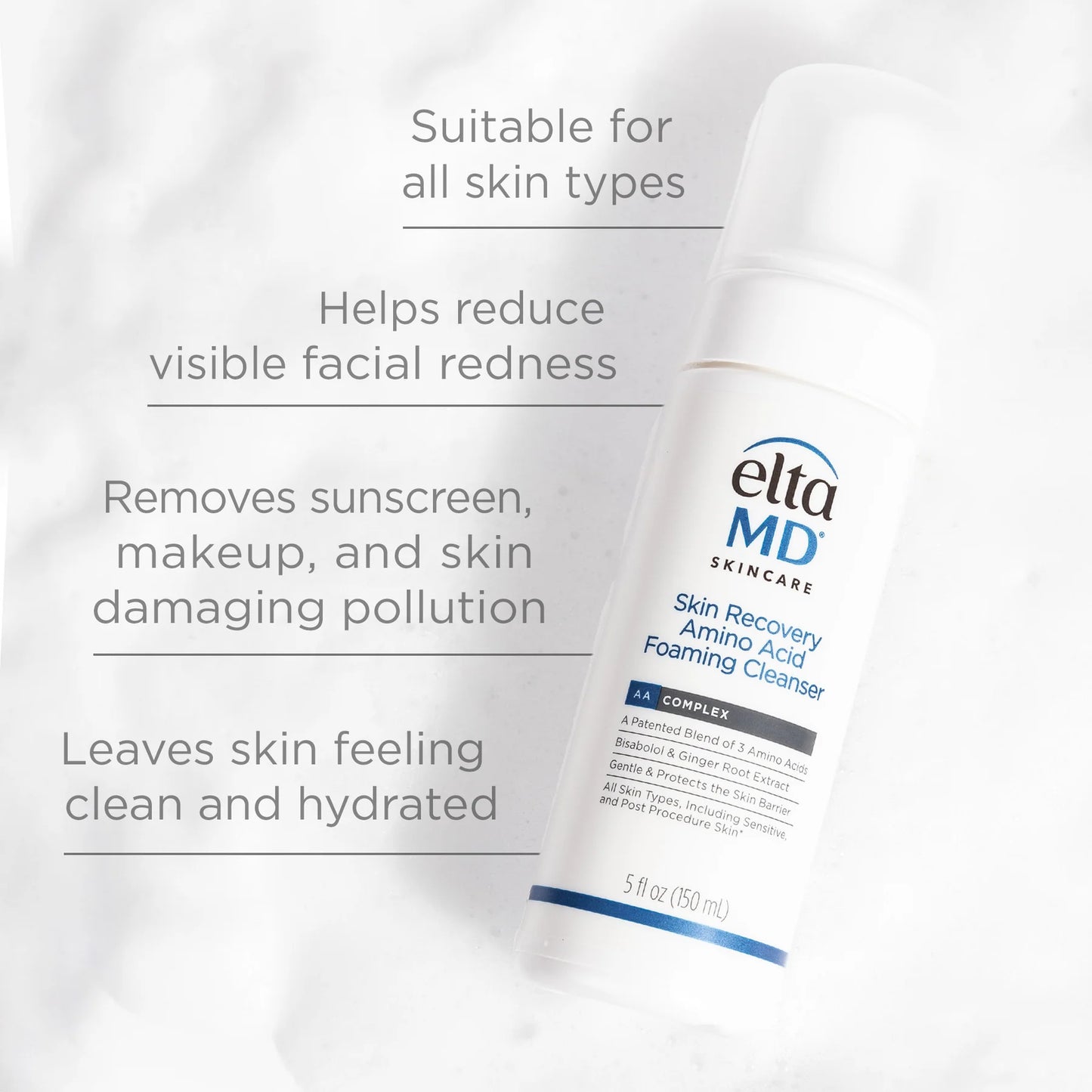 EltaMD- Skin Recovery Amino Acid Foaming Cleanser