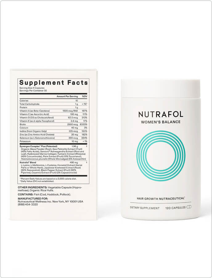 Nutrafol- Women's Balance Hair Growth Pack