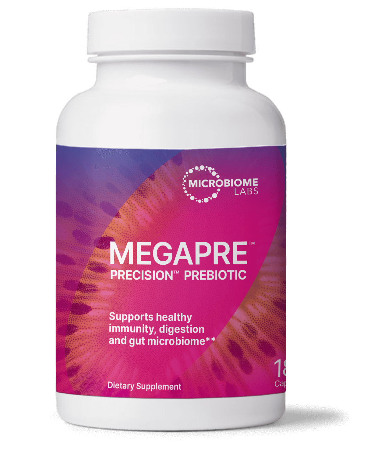 Microbiome Labs- MegaPre 180 Capsules- Precision Prebiotic