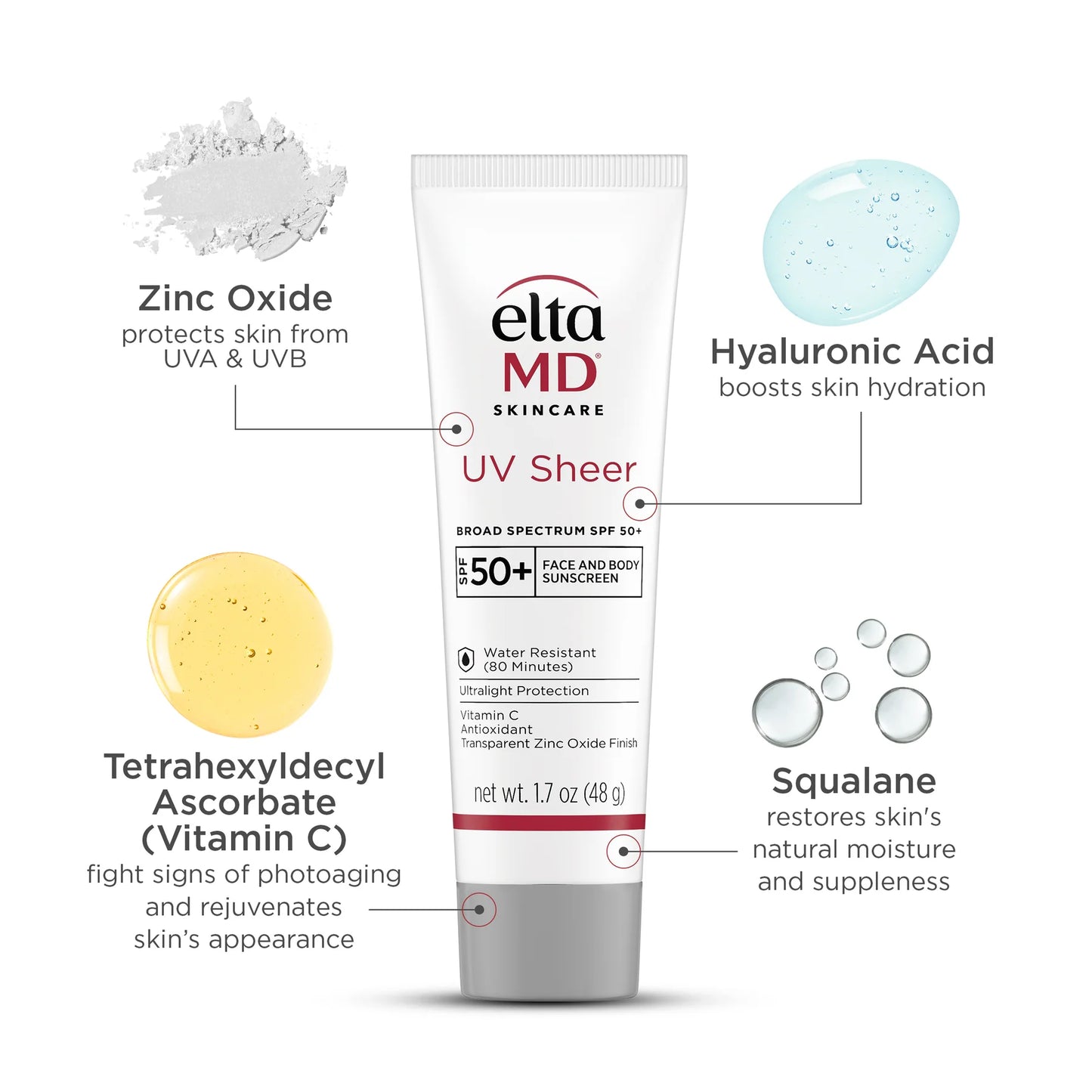 EltaMD- UV Sheer Broad Spectrum SPF 50+ 3 oz