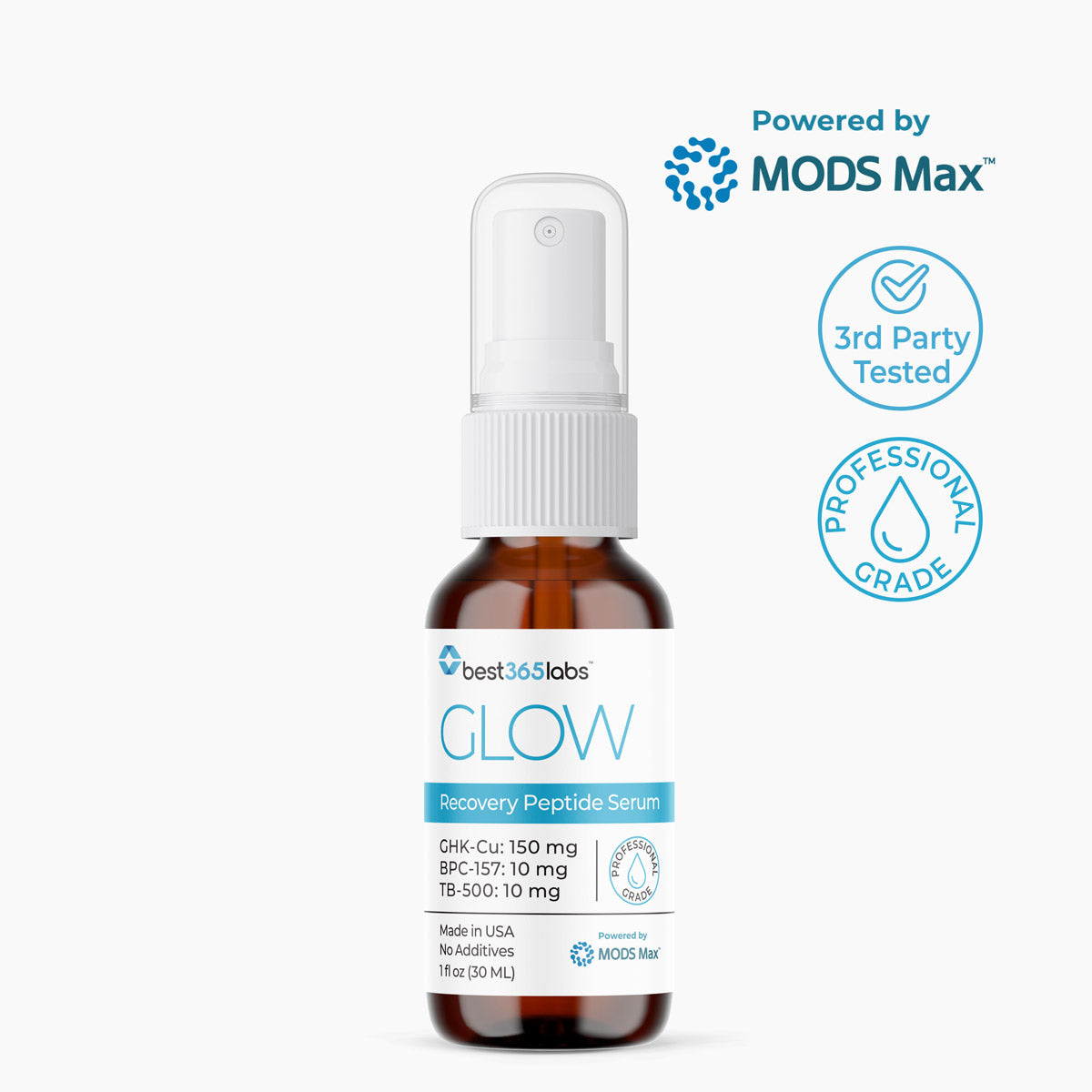 Best 365 Labs- GLOW Recovery Peptide Serum