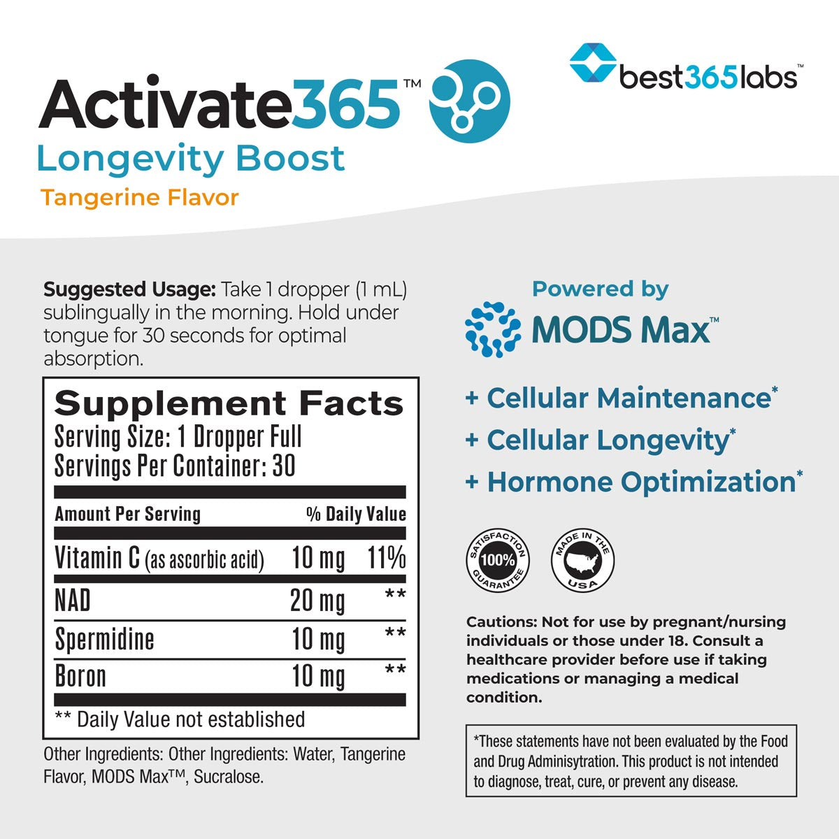 Best 365 Labs- Ultimate Cellular Optimization System