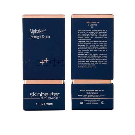 Skin Better- AlphaRet Overnight Cream  30 ml