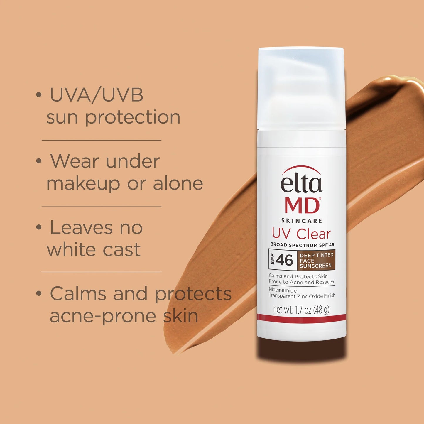 EltaMD- UV Clear Deep Tinted Broad Spectrum SPF 46