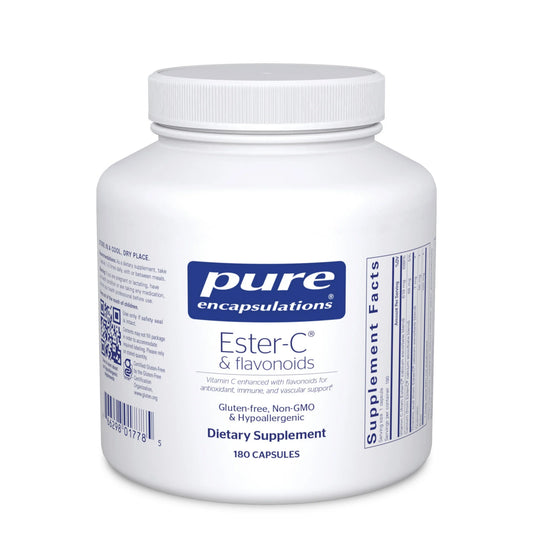 Pure- Ester-C with flavonoids  180 count