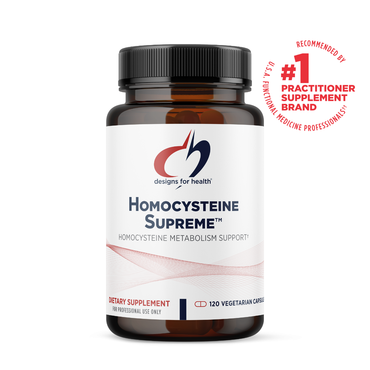 Designs For Health- Homocysteine Supreme 120 capsules