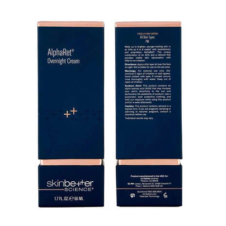 Skin Better- AlphaRet Overnight Cream  50 ml