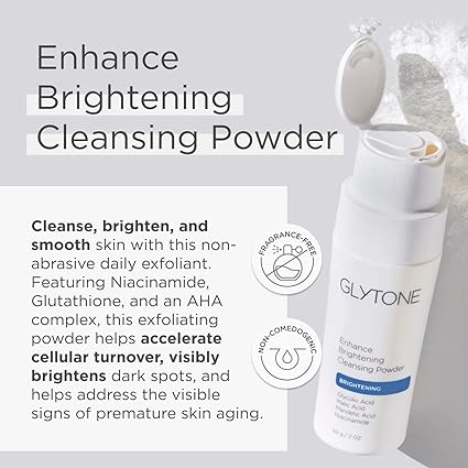 Glytone- Enhance Brightening Cleansing Powder