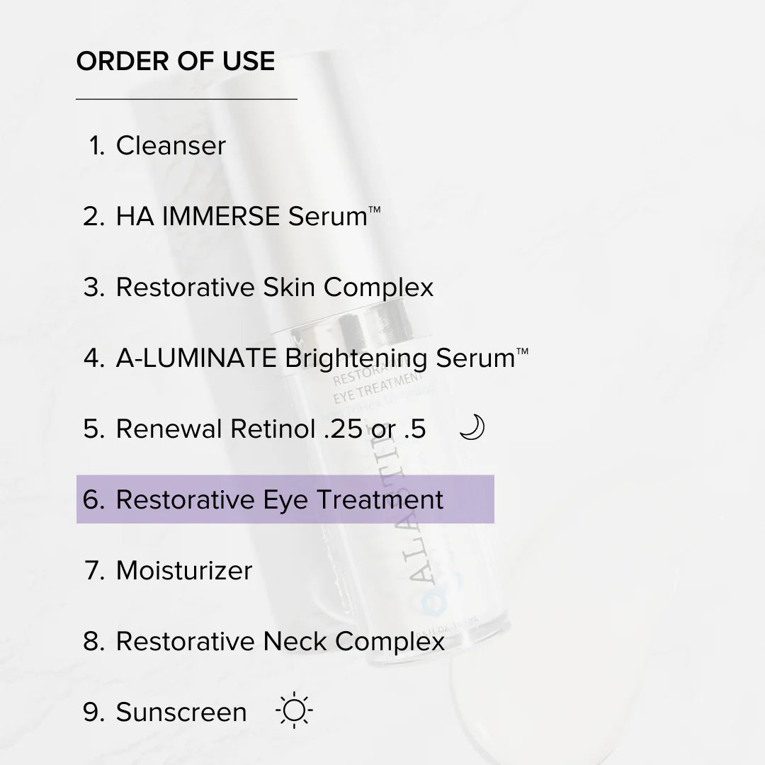Alastin- Restorative Eye Treatment with TriHex Technology