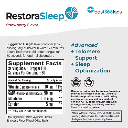 Best 365 Labs- Restora Sleep