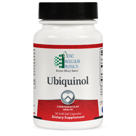 Ortho Molecular Ubiquinol 300mg | Cellular Energy Support | Raleigh Heart Health & Mitochondrial Wellness