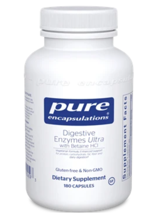 Pure- Digestive Enzymes Ultra w/ Betaine HCL
