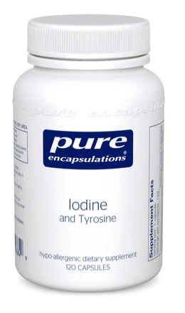 Pure- Iodine and Tyrosine